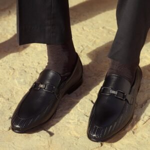 Black Men Formal Moccassins